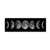 Tablou Canvas Eclipse Lunar, Multicolor, 120x50 cm