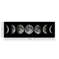 Tablou Canvas Eclipse Lunar, Multicolor, 120x50 cm