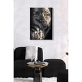 Tablou Canvas Femeie Afracian, Multicolor, 70 x 50 cm
