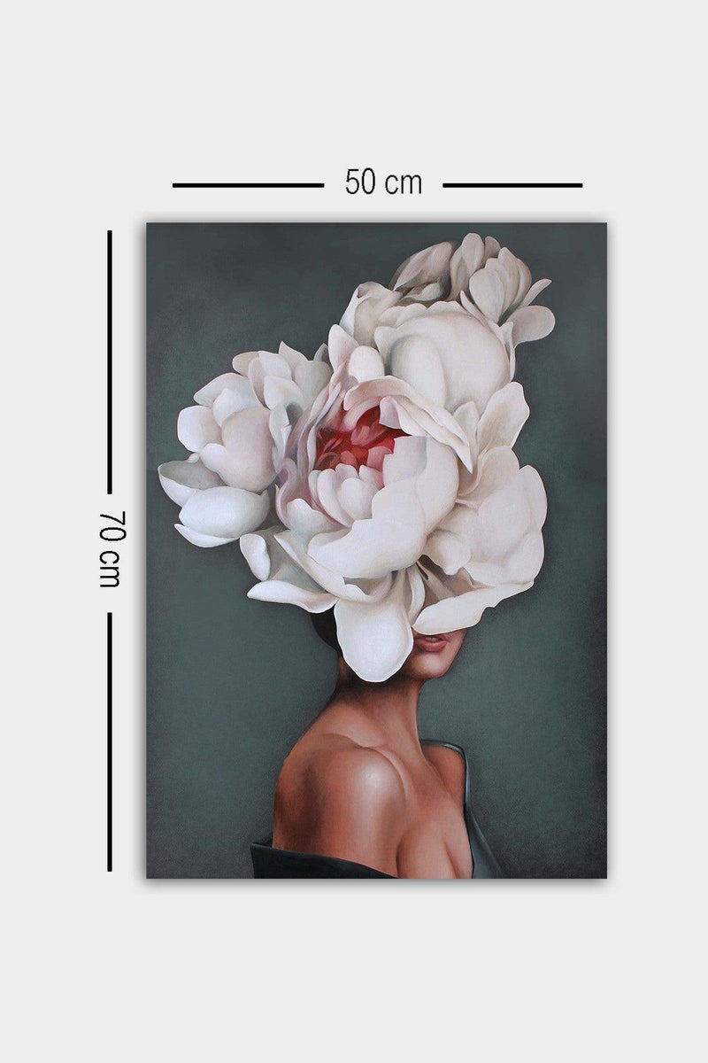 Tablou Canvas Giulesti, Gri, 70 x 50 x 3 cm