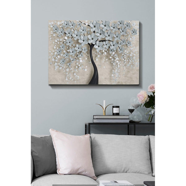 Tablou Canvas Gradina Japoneza, Multicolor, 100x70 cm