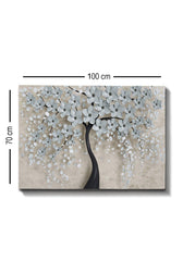 Tablou Canvas Gradina Japoneza, Multicolor, 100 x 70 cm