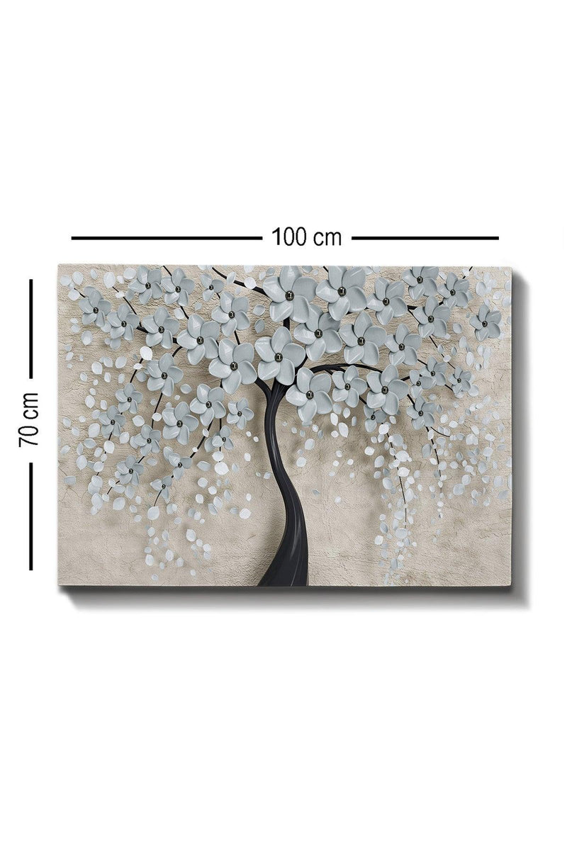 Tablou Canvas Gradina Japoneza, Multicolor, 100 x 70 cm