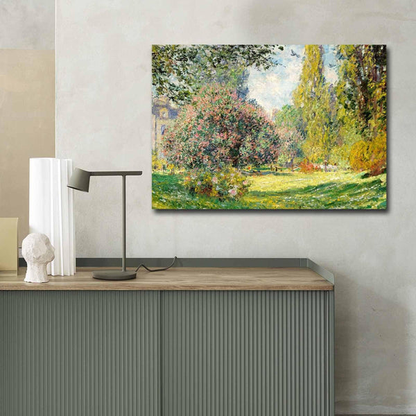 Tablou Canvas Primaverii, Multicolor, 100x70 cm