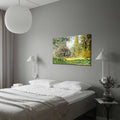 Tablou Canvas Primaverii, Multicolor, 100 x 70 cm
