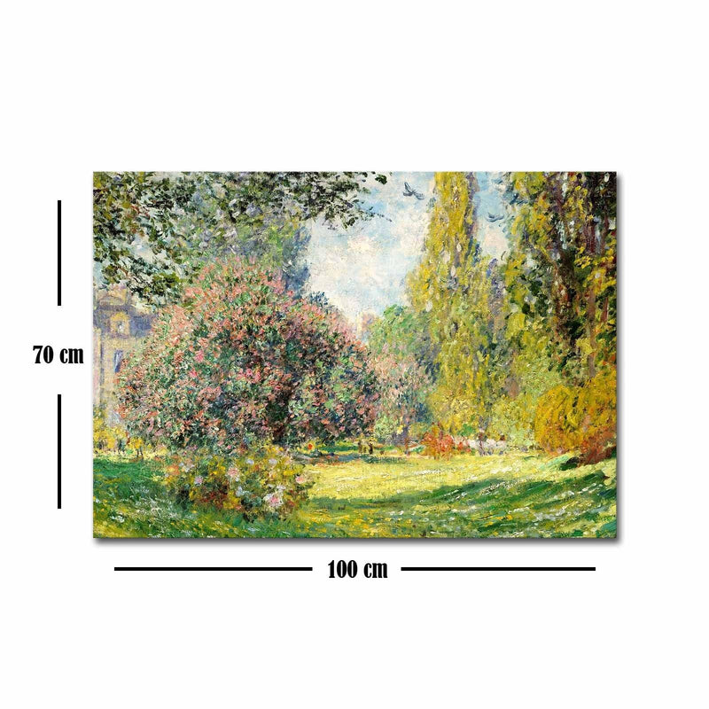 Tablou Canvas Primaverii, Multicolor, 100 x 70 cm