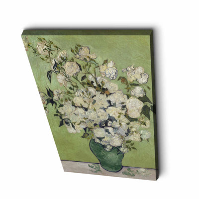 Tablou Canvas Vas cu Flori, Multicolor, 70 x 45 cm