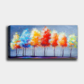 Tablou Canvas YTY1031445504924_50120, Multicolor, 120x50 cm, imagine suplimentara