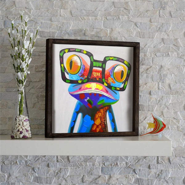 Tablou MDF Evila Originals, Multicolor, 333 cm, 33x33 cm