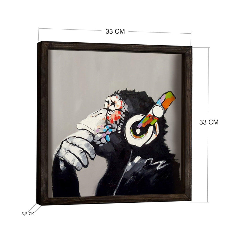 Tablou MDF Evila Originals, Multicolor, 333 cm