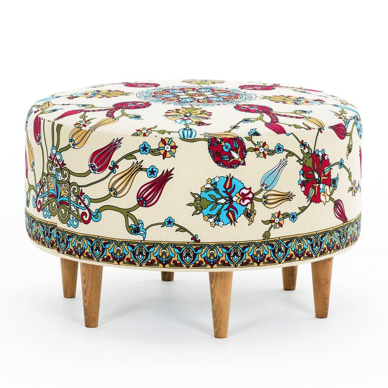 Taburet Ekabir, Multicolor, 65 x 40 x 65 cm